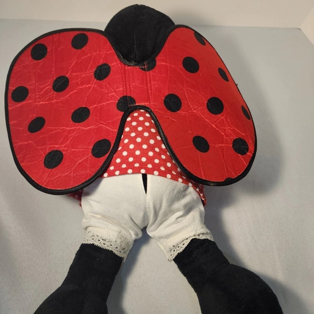 Build A Bear 2010 Lady Bug Plush With Removable Wings and Lady Bug Dress - Picture 2 of 10